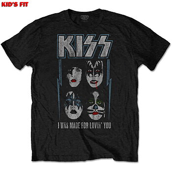 KISS Kids T-Shirt: Made For Lovin' You (3-4 Years)