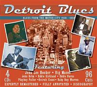 Blandade Artister: Detroit Blues (4CD) - 2