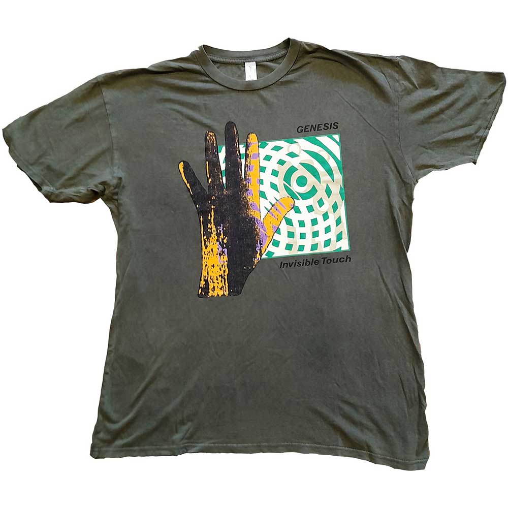 Genesis Unisex T-Shirt: Invisible Touch (Ex-Tour) (Large)