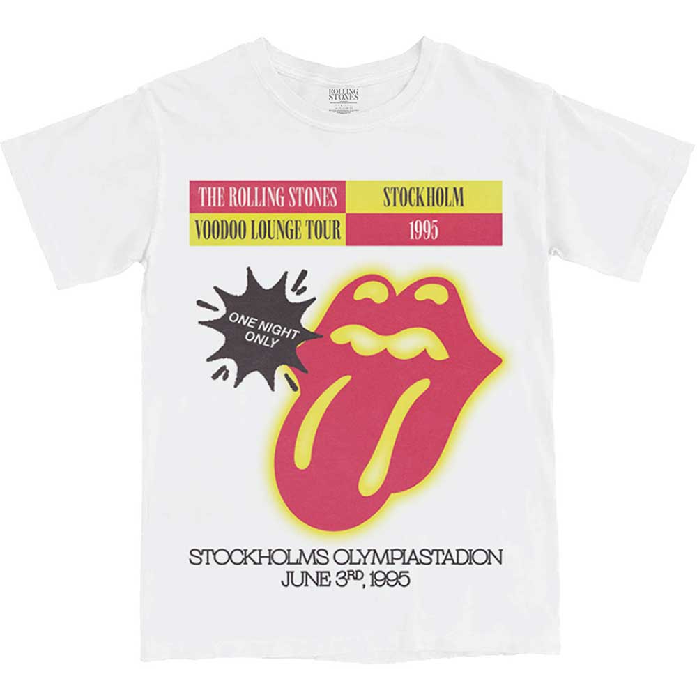 The Rolling Stones Unisex T-Shirt: Stockholm '95 (XX-Large)