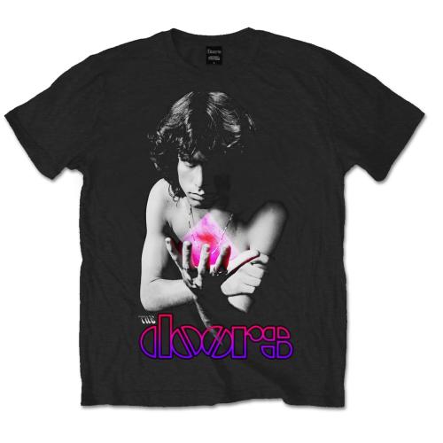 The Doors Unisex T-Shirt: Psychedelic Jim (Large)