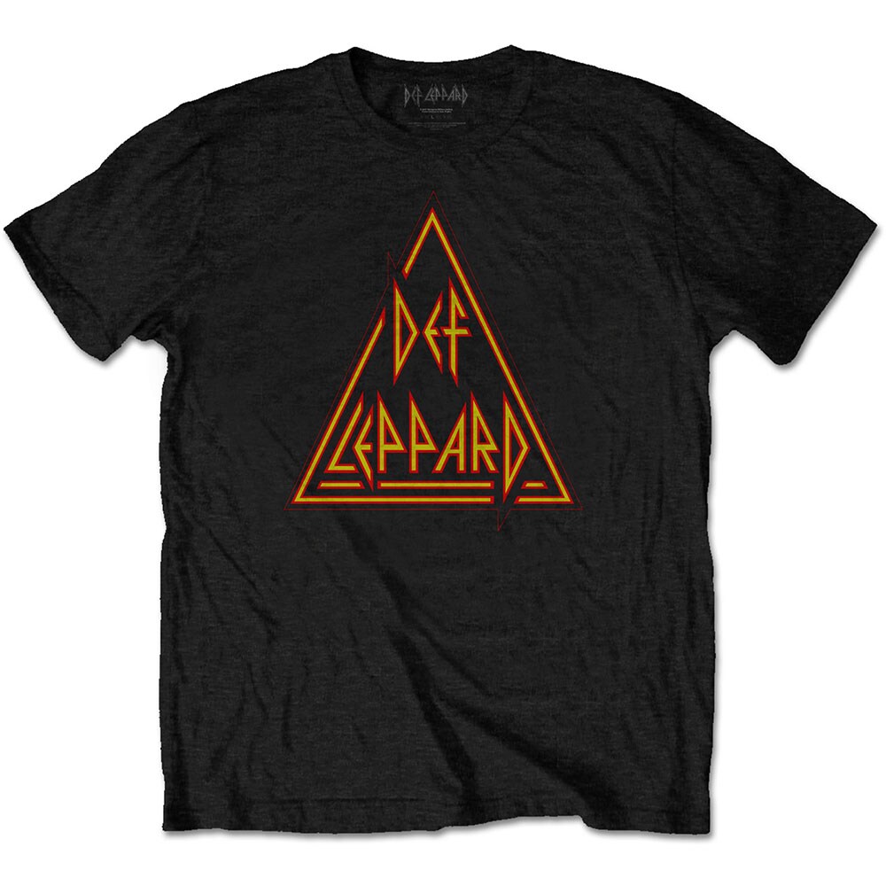 Def Leppard Unisex T-Shirt: Classic Triangle (Medium)