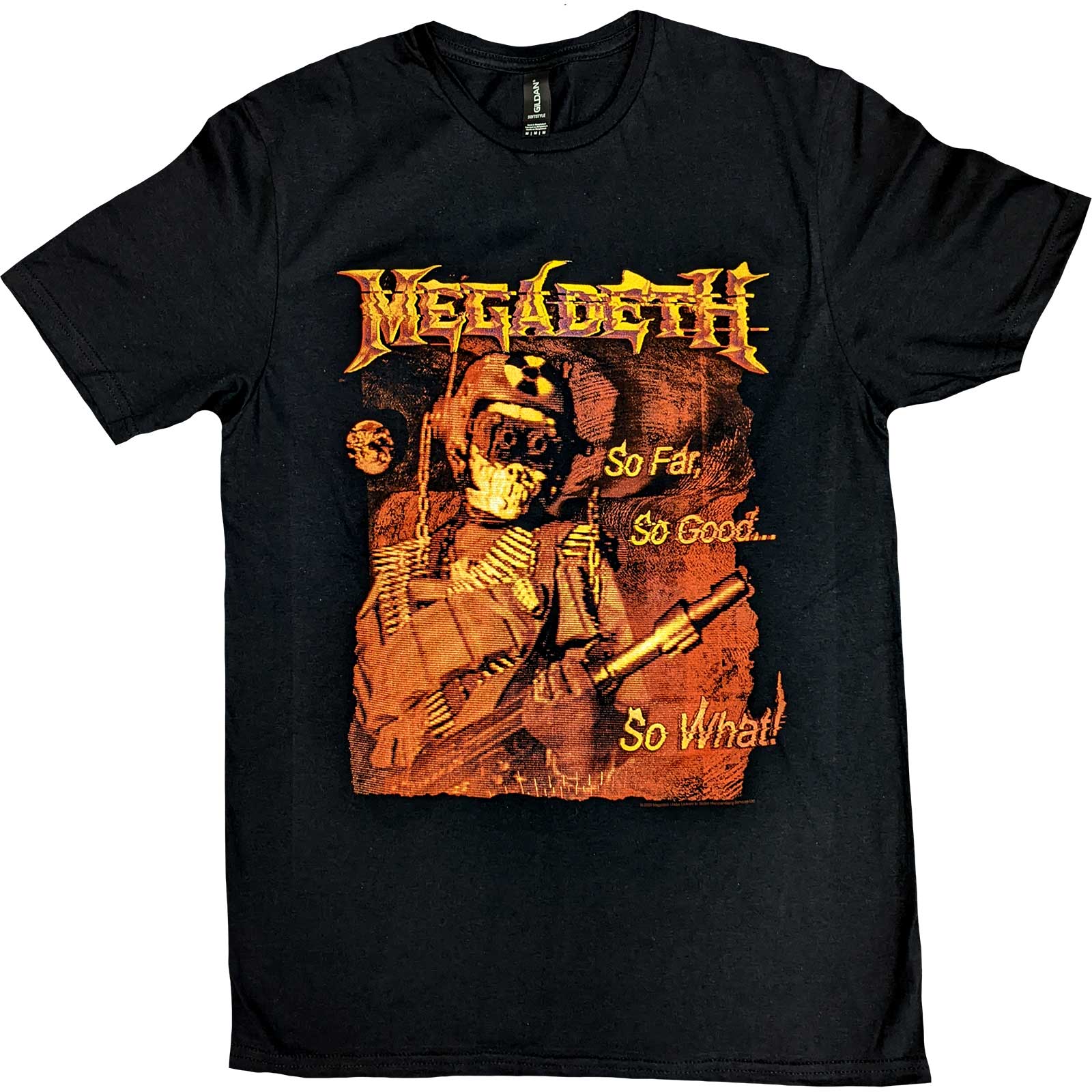 Megadeth Unisex T-Shirt: SFSGSW Tonal Glitch (Small)