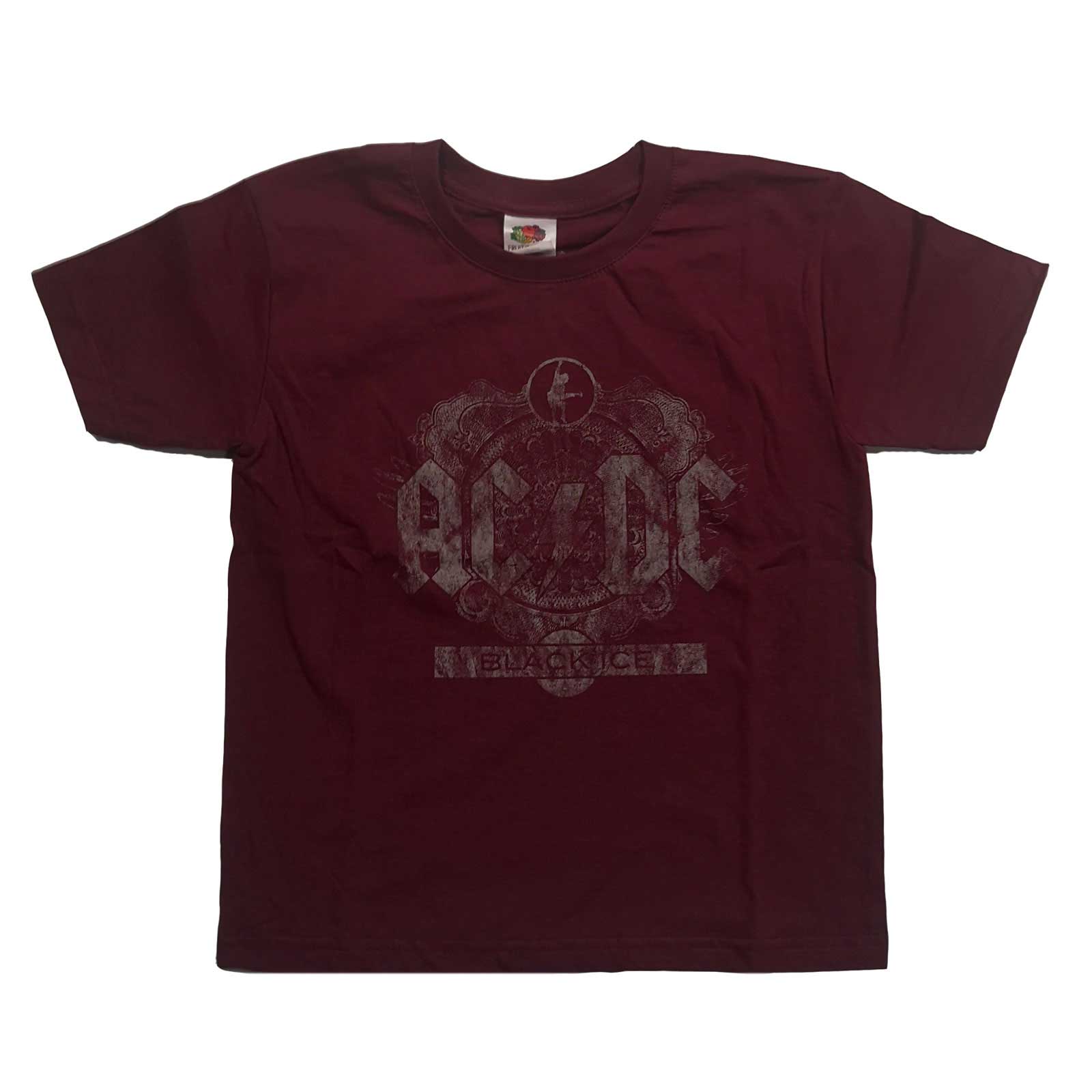 AC/DC Kids T-Shirt: Black Ice (9-10 Years)