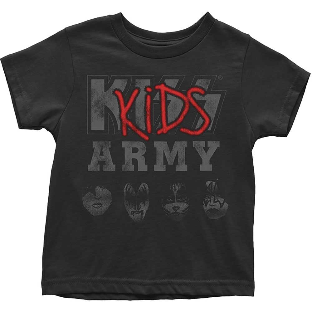 KISS Kids Toddler T-Shirt: Army (18 Months) - 2
