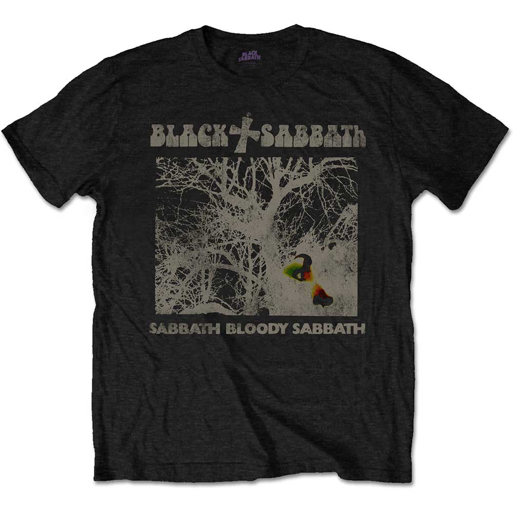 Black Sabbath Unisex T-Shirt: Sabbath Bloody Sabbath Vintage (X-Large)