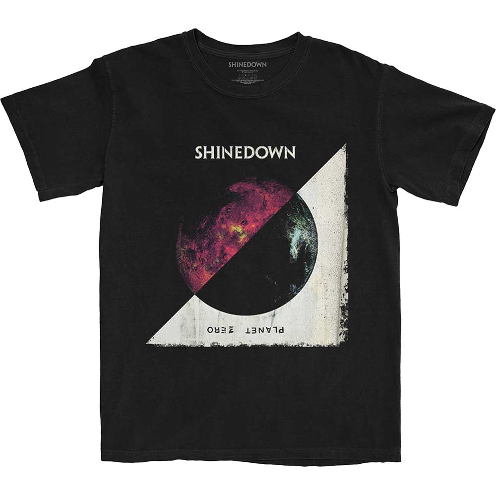 Shinedown Unisex T-Shirt: Planet Zero Album (Medium)