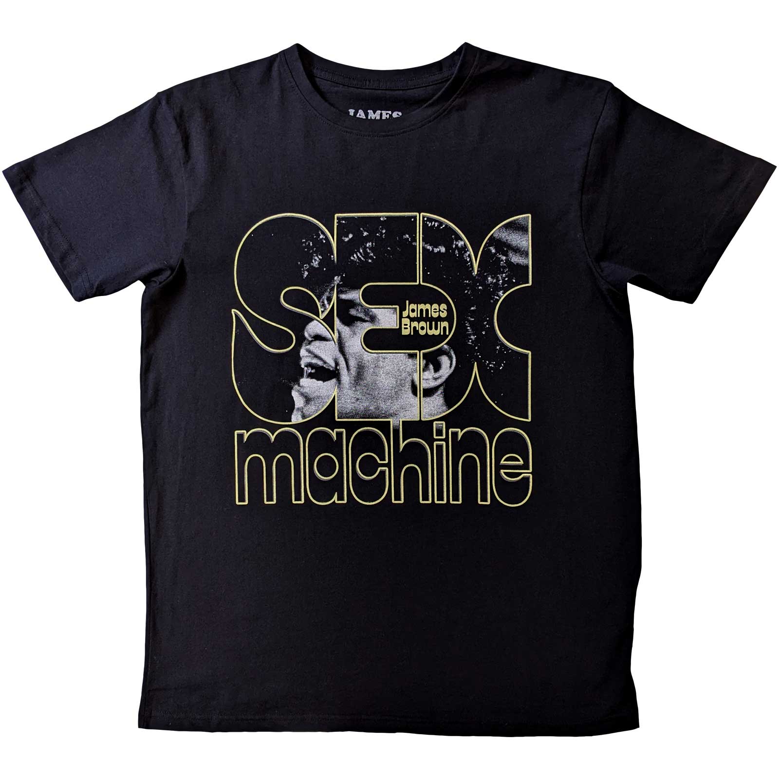 James Brown Unisex T-Shirt: Sex Machine (Medium)