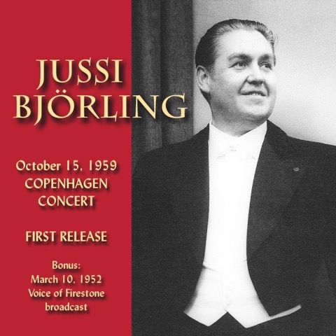 Björling Jussi: Copenhagen Concert October 15, 1959