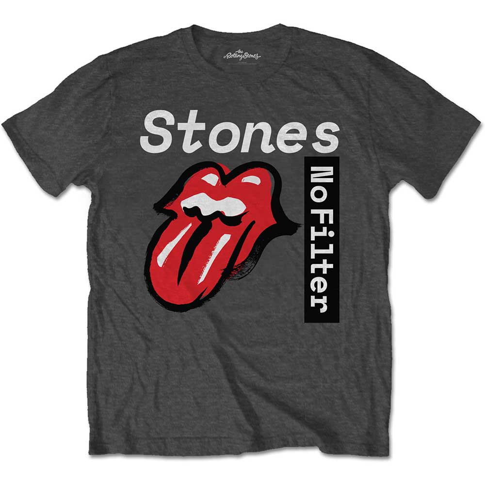 The Rolling Stones Unisex T-Shirt: No Filter Text (X-Large) - 2