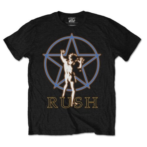Rush Unisex T-Shirt: Starman Glow (Large) - 2