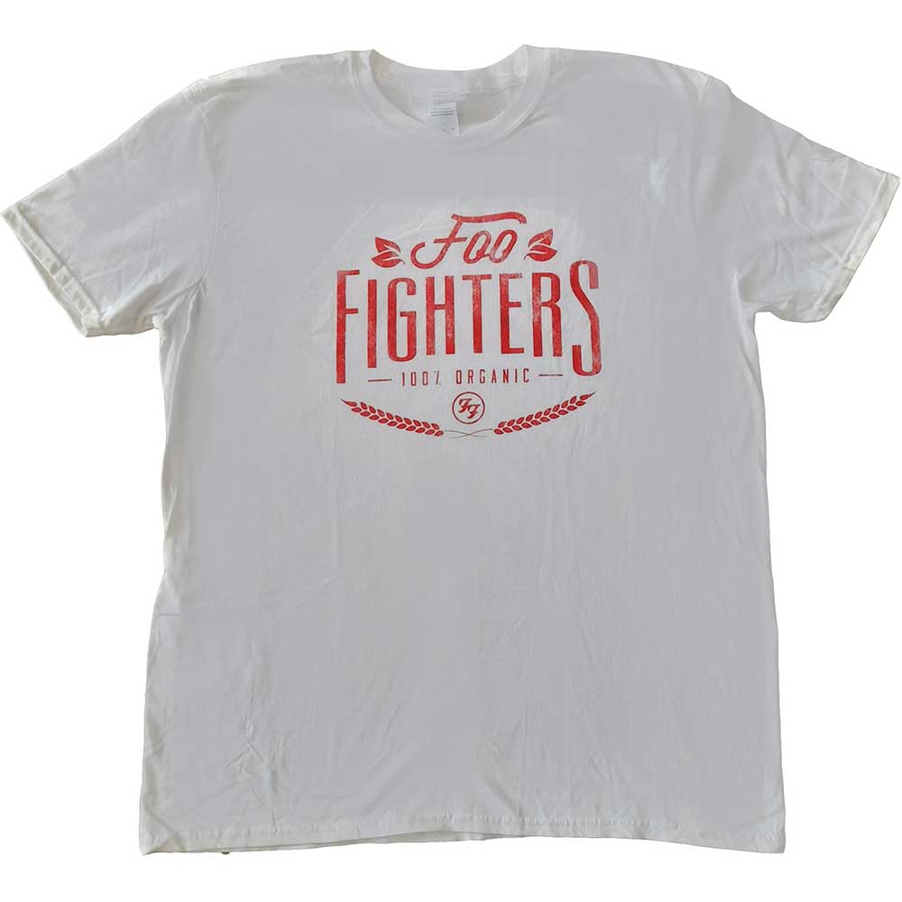 Foo Fighters Unisex T-Shirt: 100% Organic (Ex-Tour) (X-Large)