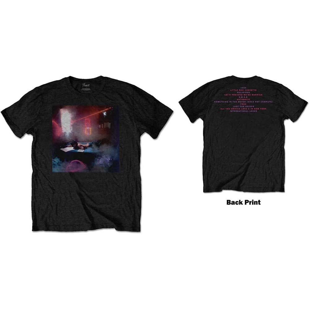 Prince Unisex T-Shirt: Watercolours (Back Print) (Small)