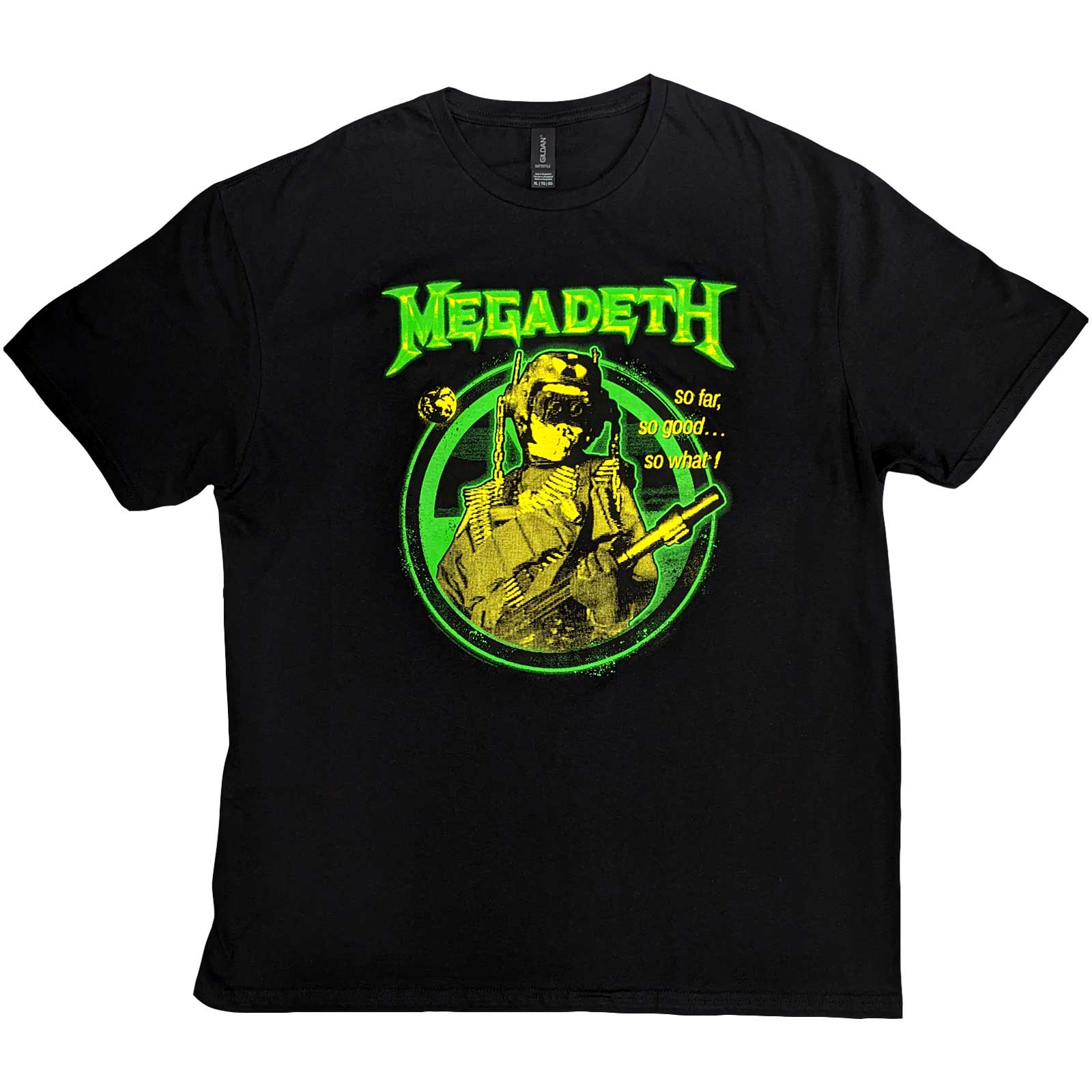 Megadeth Unisex T-Shirt: SFSGSW Hi-Contrast (Medium)