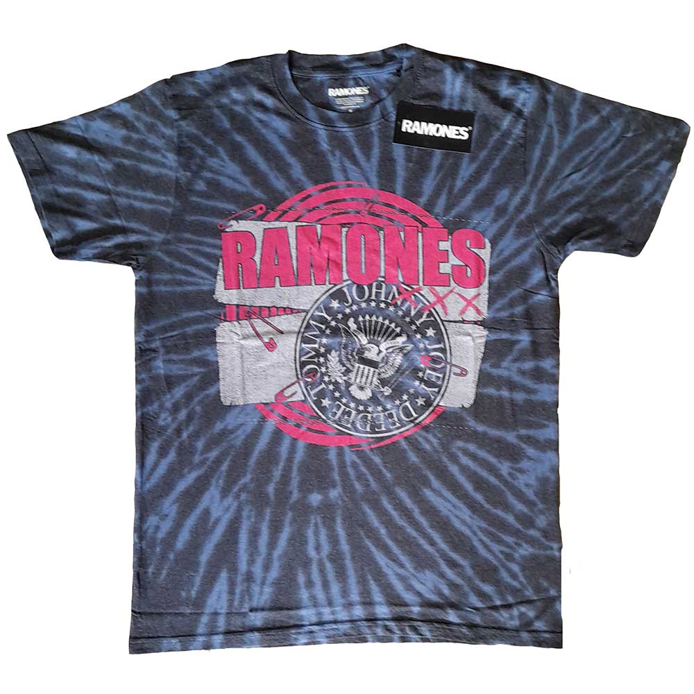 Ramones Unisex T-Shirt: Punk Patch (Wash Collection) (X-Large)