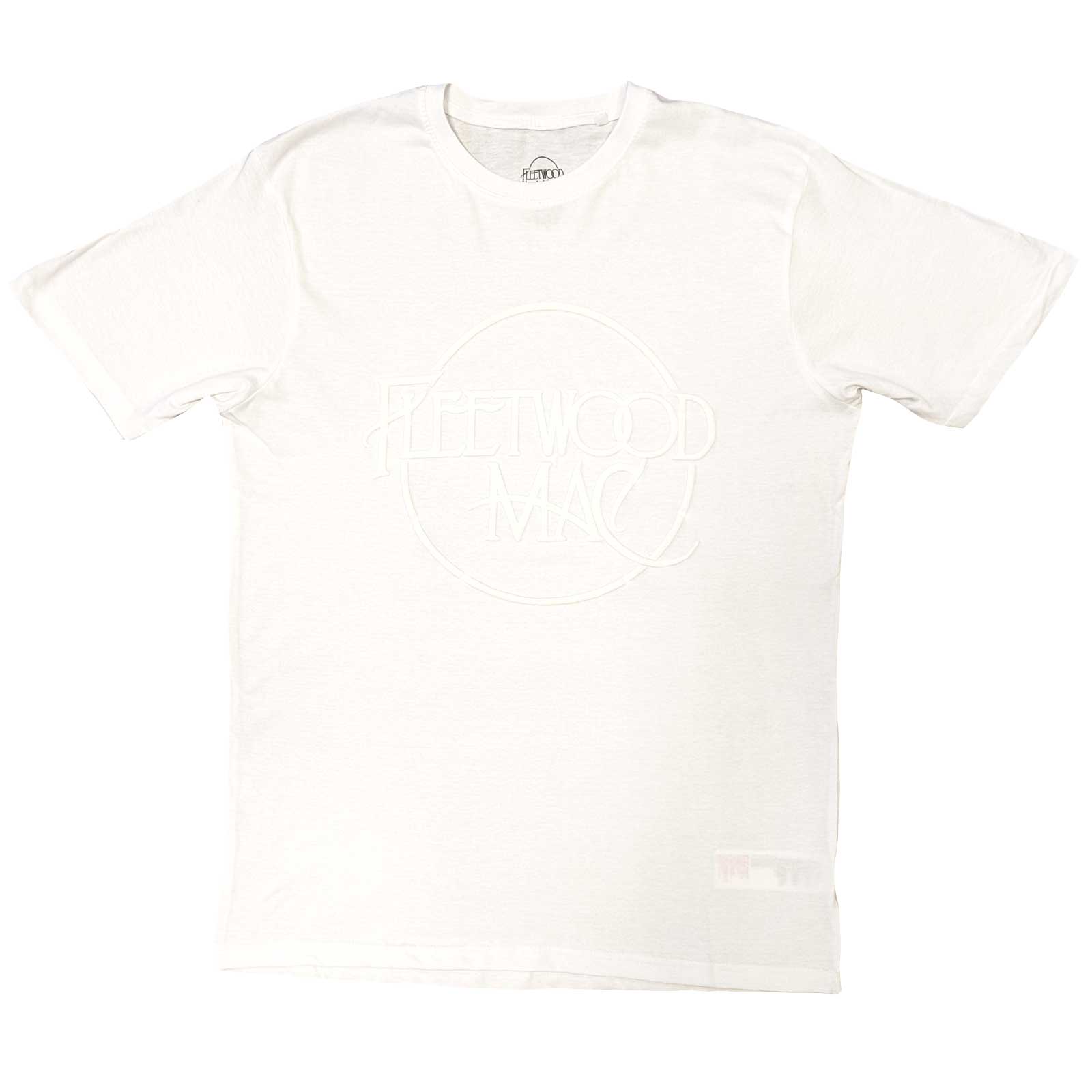 Fleetwood Mac Unisex T-Shirt: Classic Logo (Hi-Build) (Medium)
