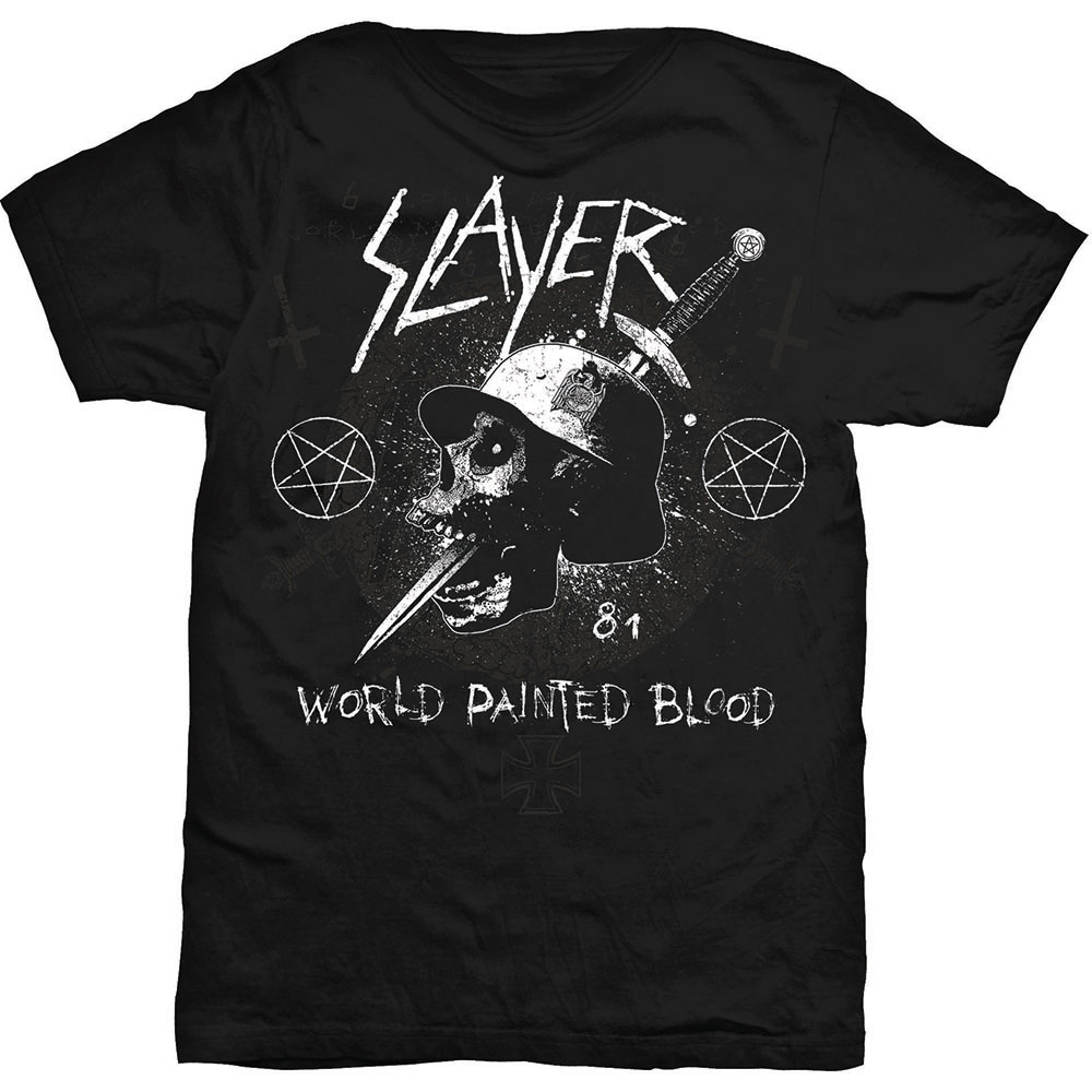Slayer Unisex T-Shirt: Dagger Skull (Large) - 2