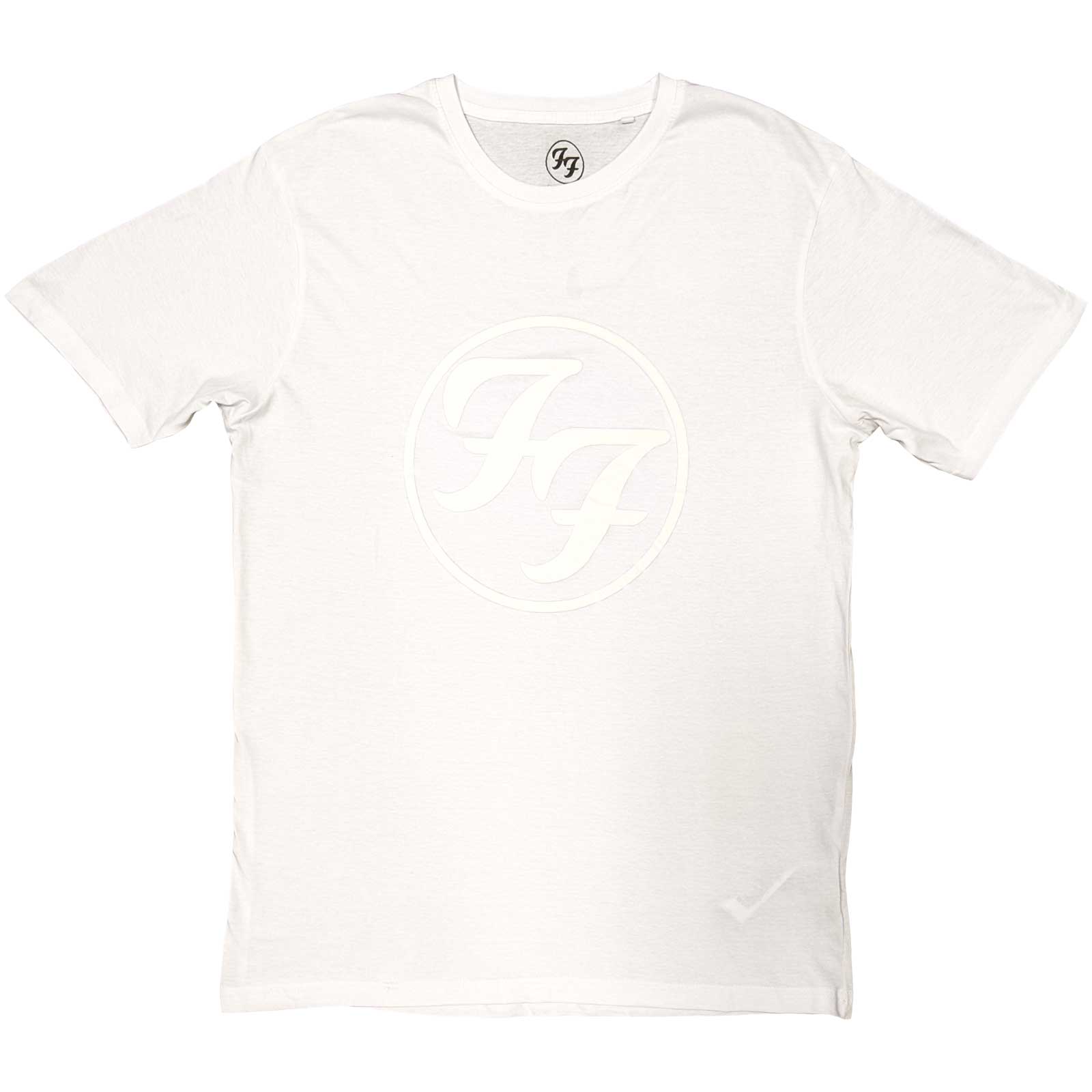 Foo Fighters Unisex T-Shirt: Ff Logo (Hi-Build) (Large)