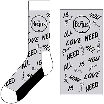 The Beatles Unisex Ankle Socks: AYNIL & Drum (UK Size 7 - 11)