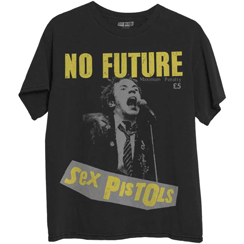 The Sex Pistols Unisex T-Shirt: No Future (XX-Large) - PLUGGED SWEDEN