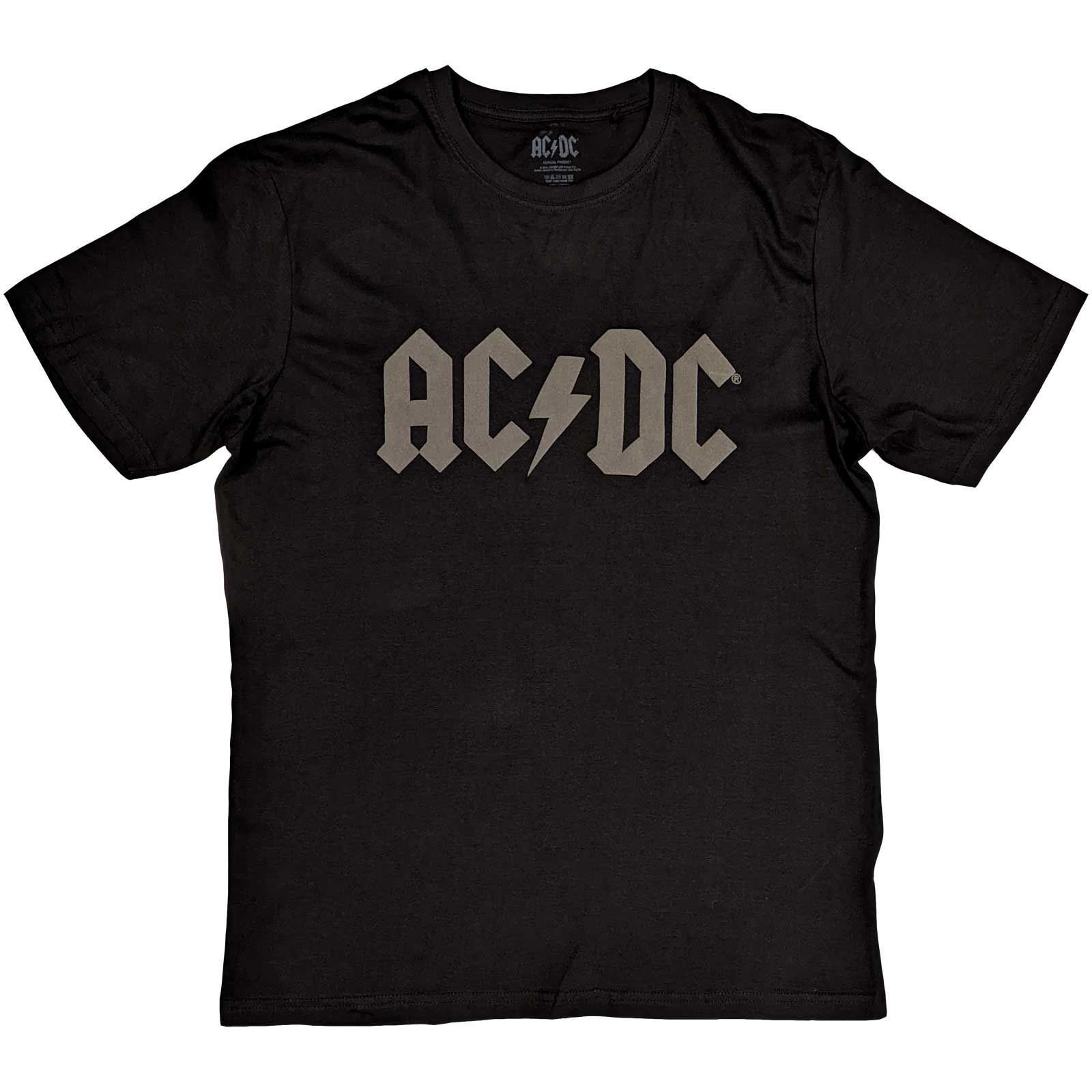 AC/DC Unisex T-Shirt: Logo (Hi-Build) (X-Large)