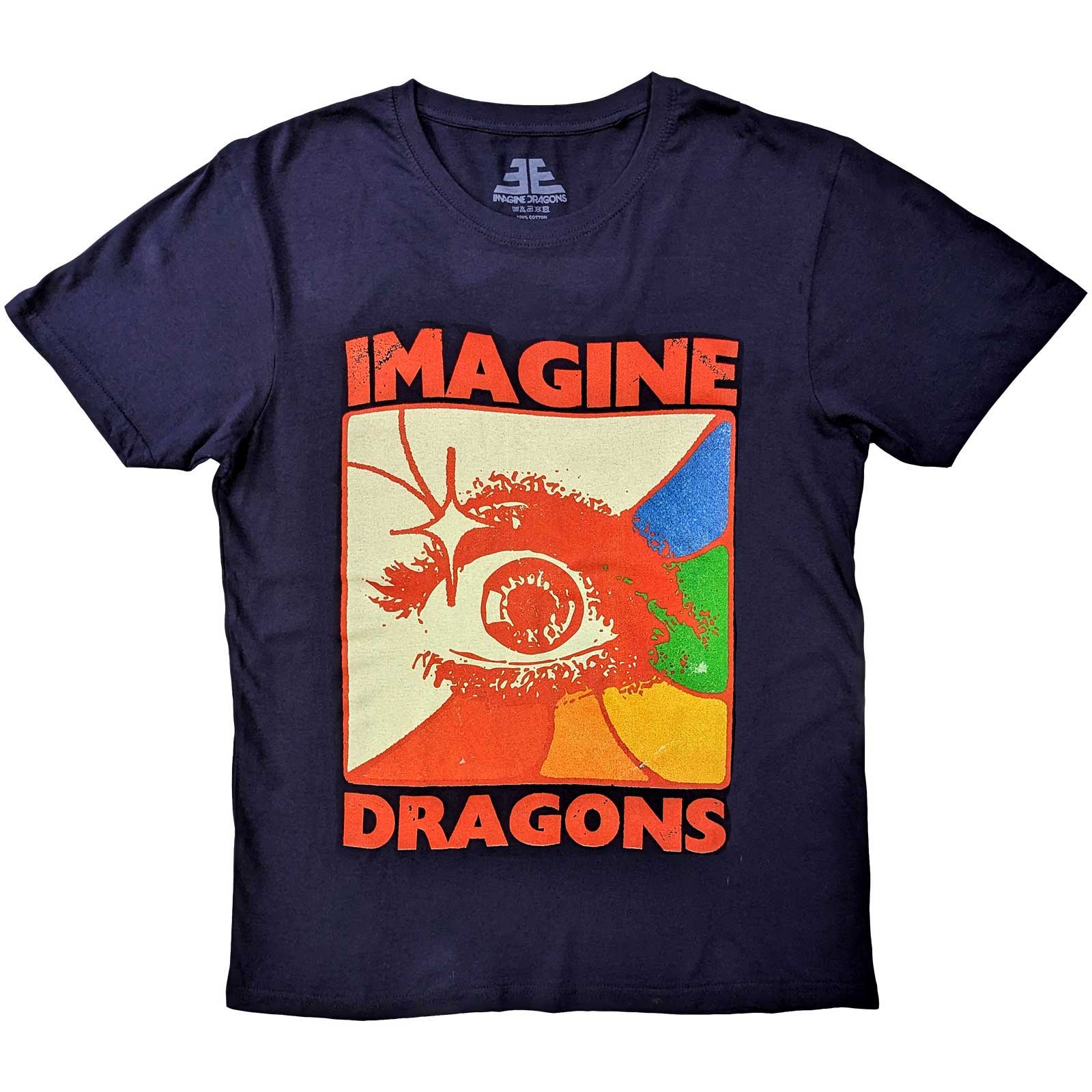 Imagine Dragons Unisex T-Shirt: Eye (Large)
