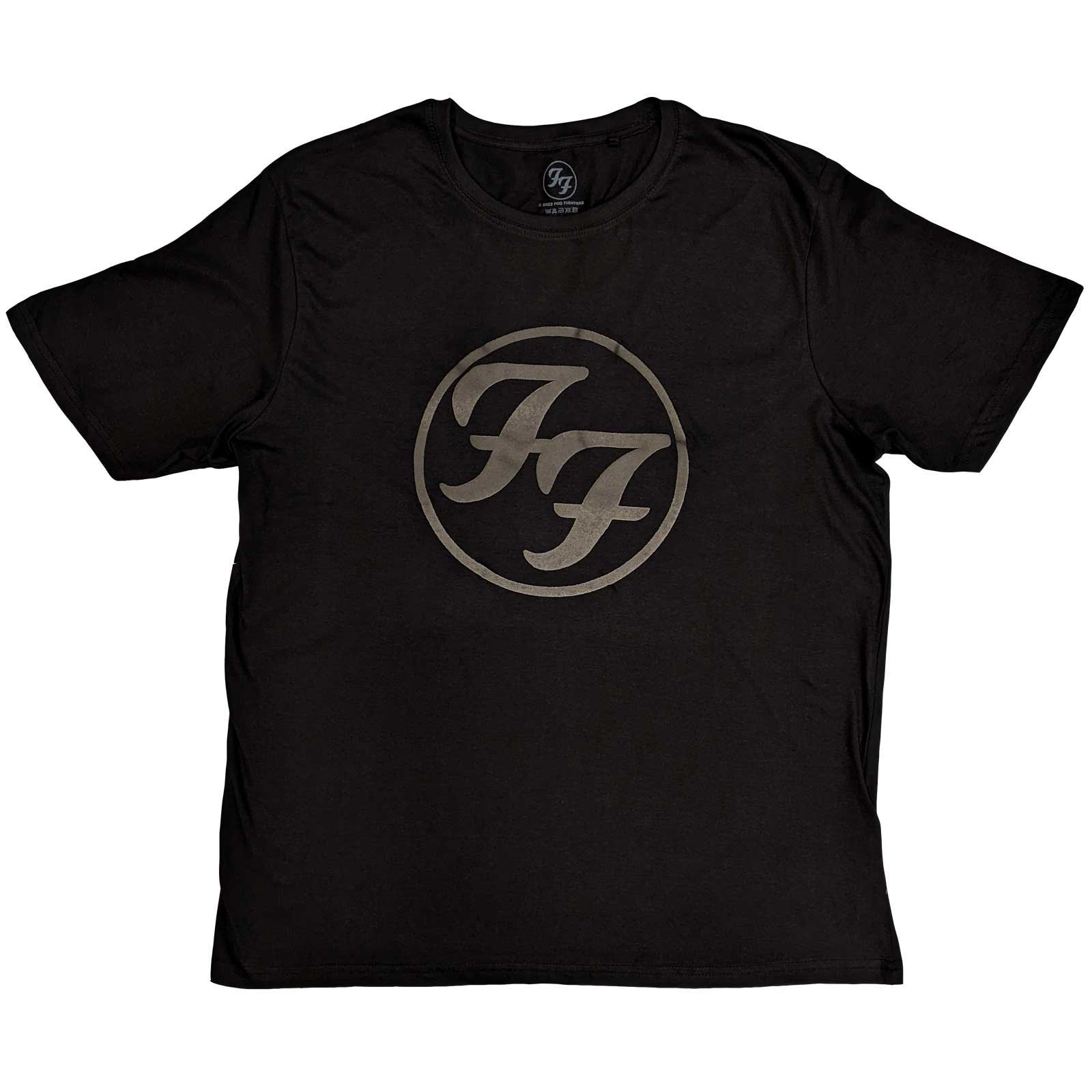 Foo Fighters Unisex T-Shirt: FF Logo (Hi-Build) (X-Large)