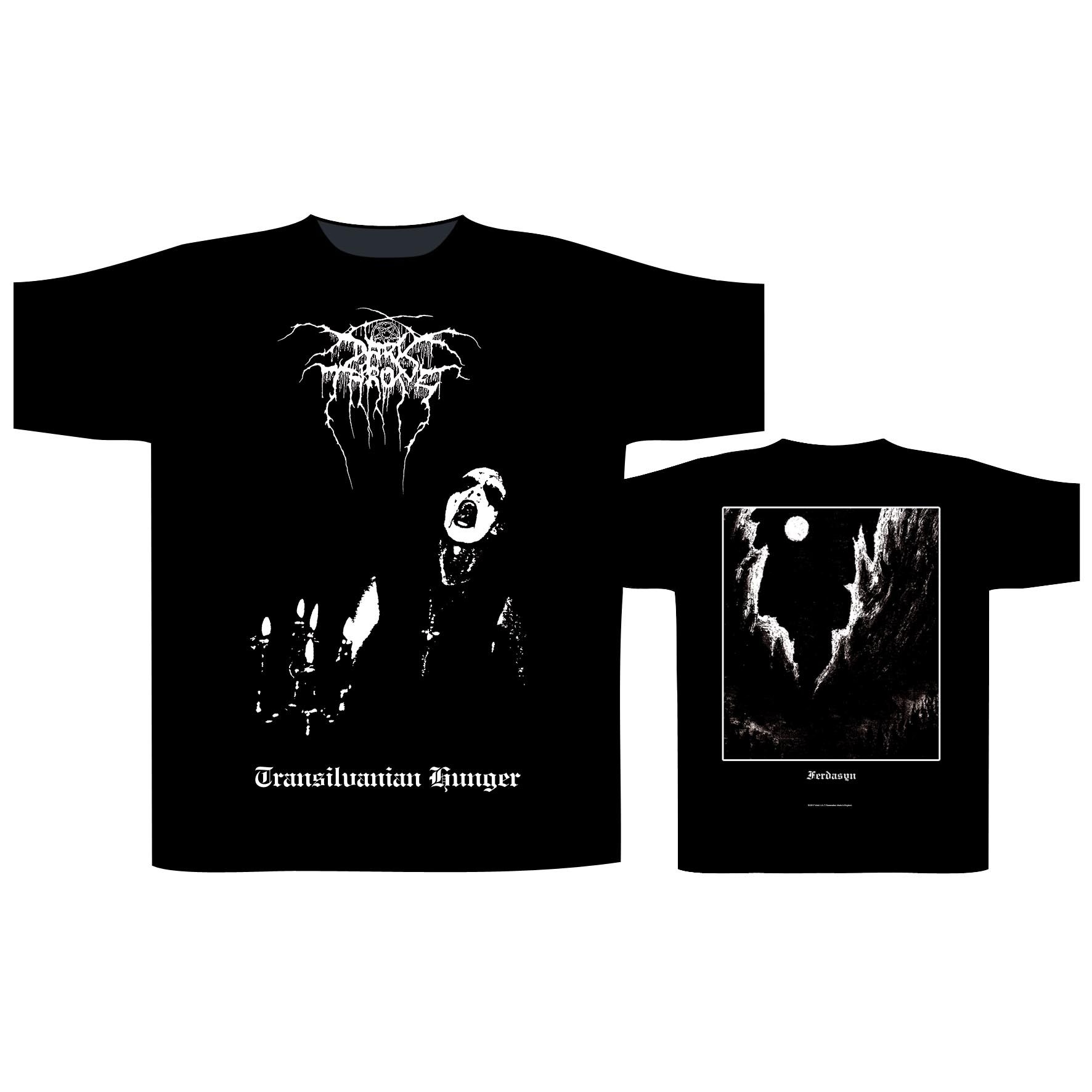 DARKTHRONE - TRANSILVANIAN HUNGER T-SHIRT (X-LARGE)