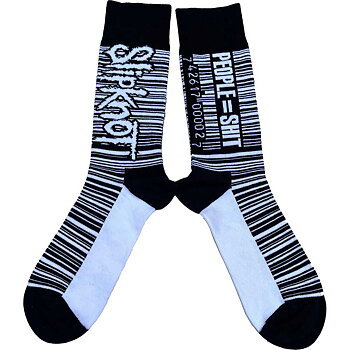 Slipknot Unisex Ankle Socks: Barcode (UK Size 7 - 11)