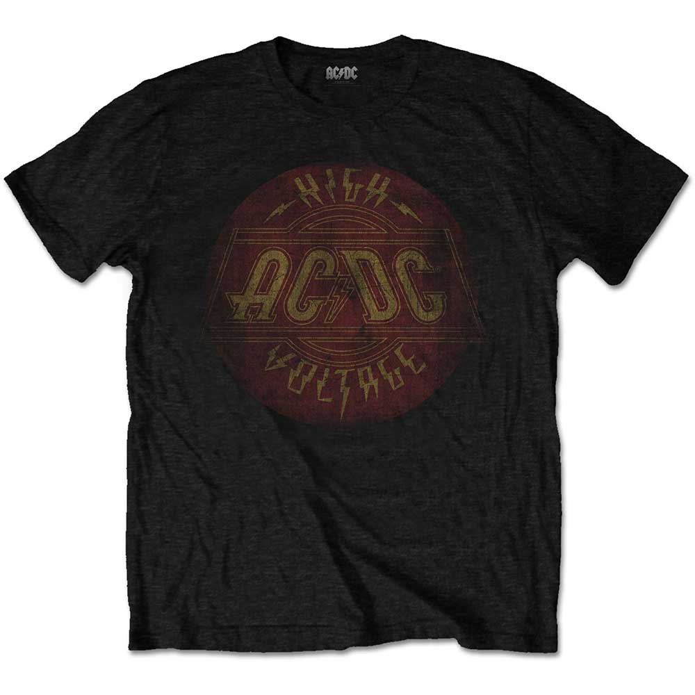 AC/DC Unisex T-Shirt: High Voltage Vintage (X-Large) - 2