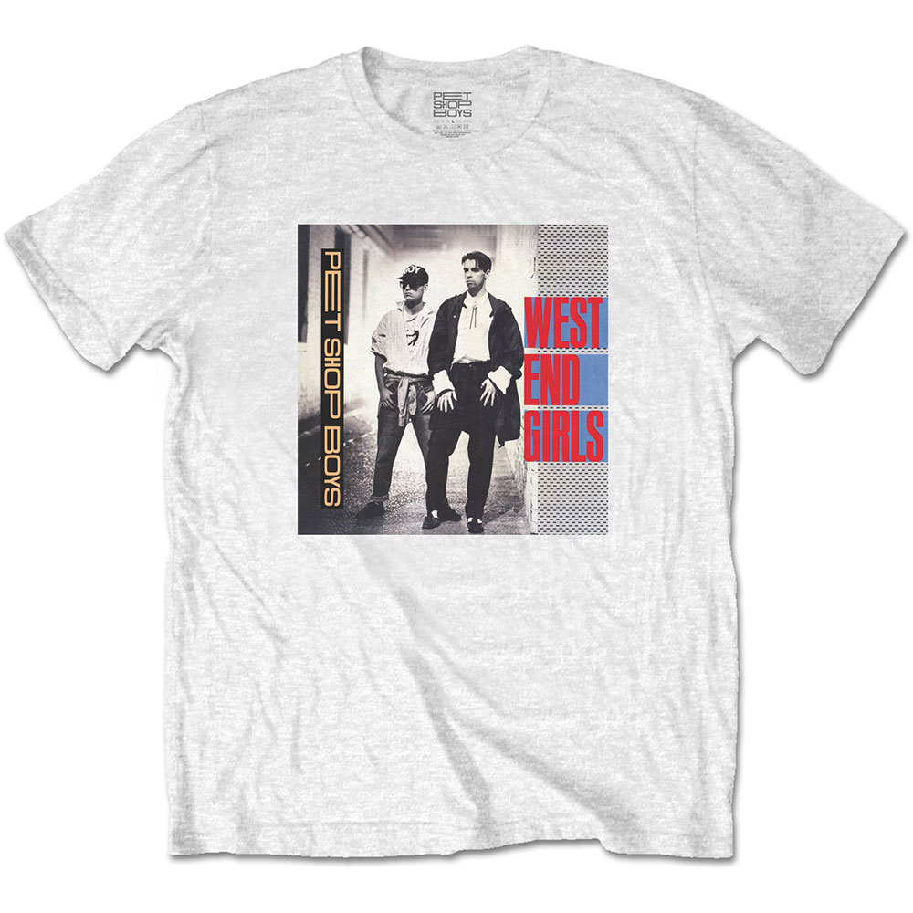 Pet Shop Boys Unisex T-Shirt: West End Girls (X-Large)