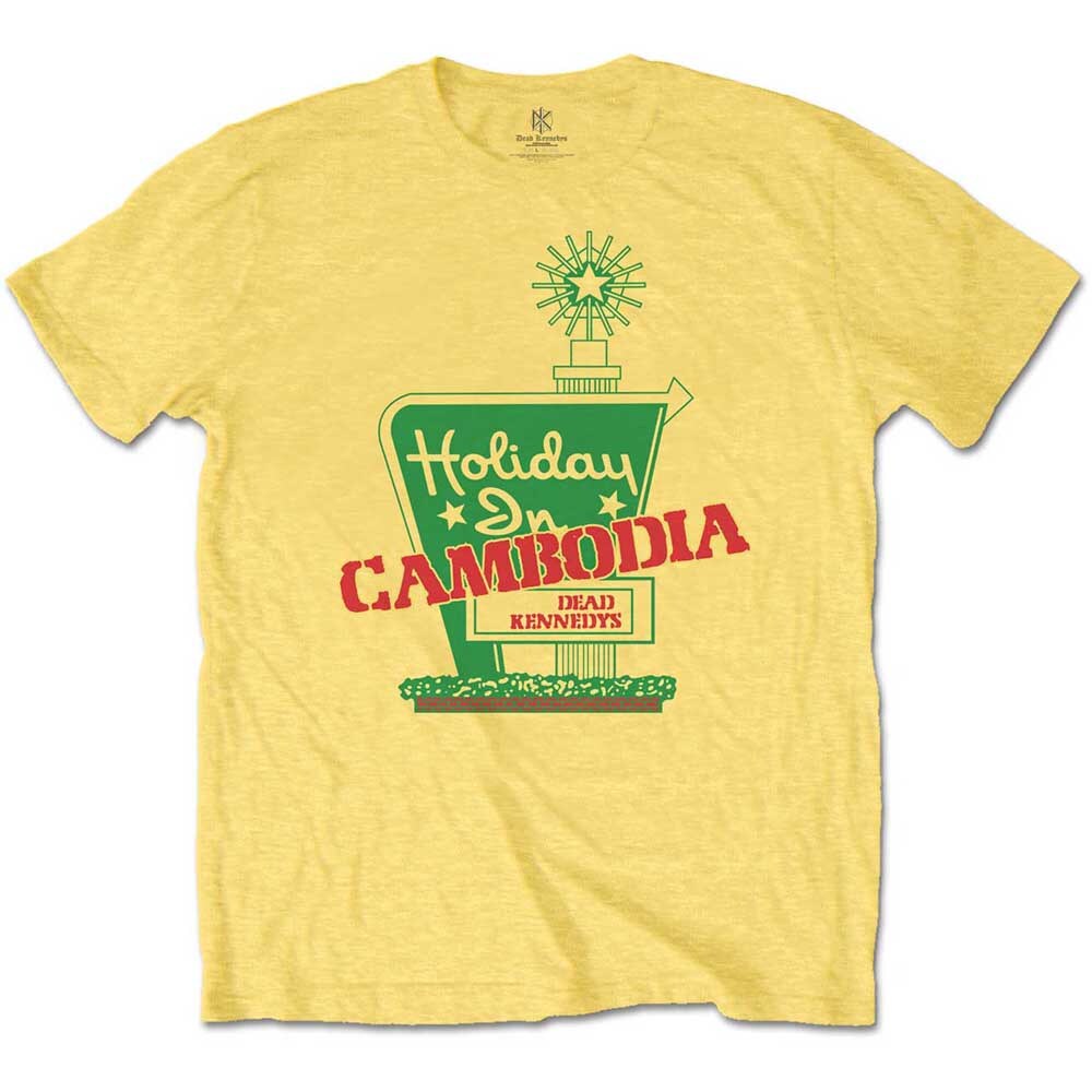 Dead Kennedys Unisex T-Shirt: Holiday in Cambodia (X-Large)