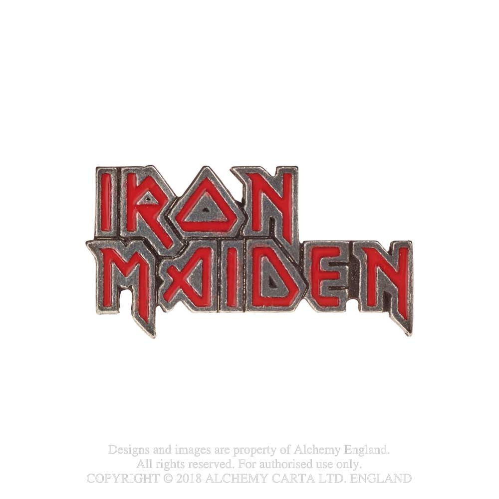 Badge: Iron Maiden - Enamelled Logo (pin) - 2