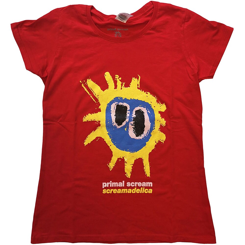 Primal Scream Ladies T-Shirt: Screamadelica (Medium)