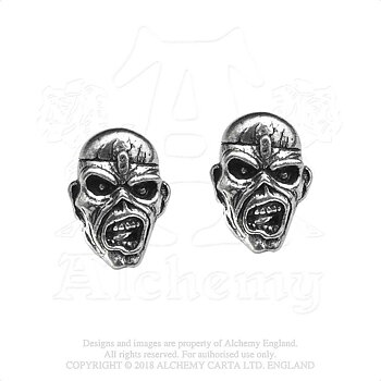 Örhängen: Iron Maiden - Piece Of Mind Eddie (med stopp)