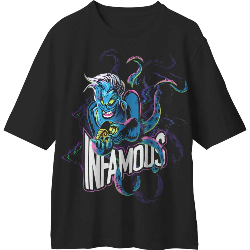 Disney Unisex T-Shirt: Little Mermaid Infamous Ursula (X-Large)