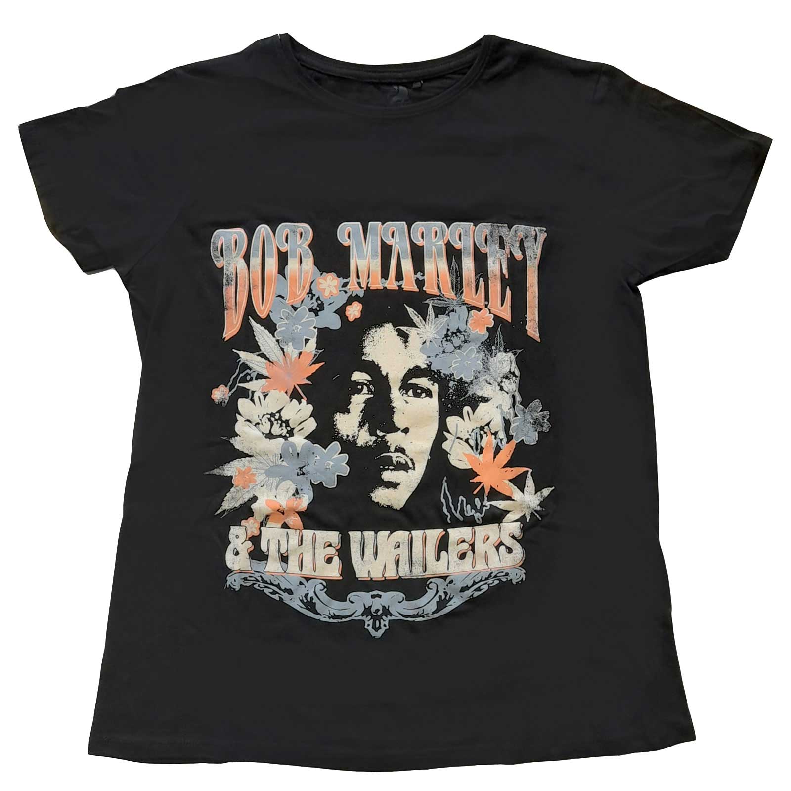 Bob Marley Ladies T-Shirt: & The Wailers (8)