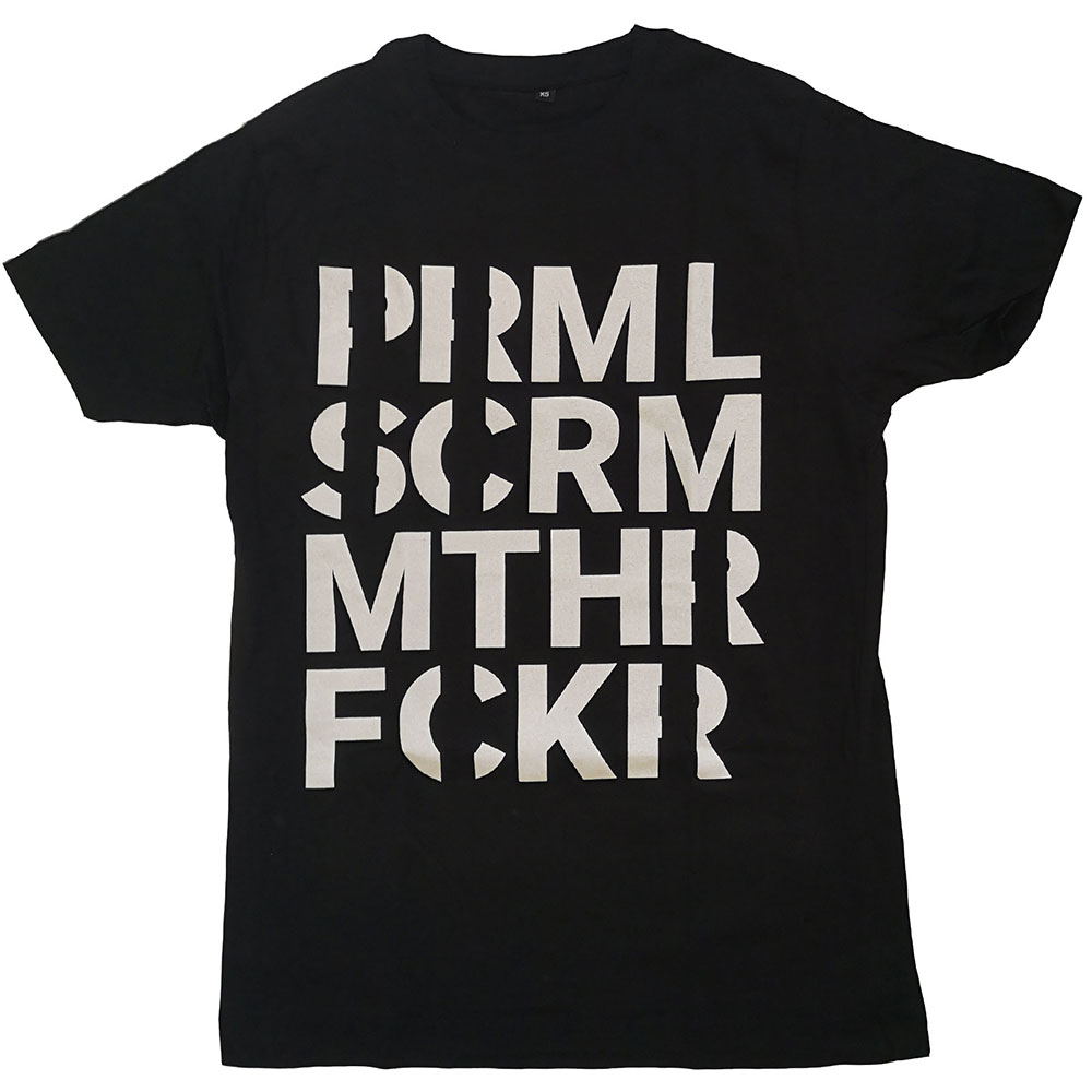 Primal Scream Unisex T-Shirt: Muthafucka (Ex Tour) (Small)