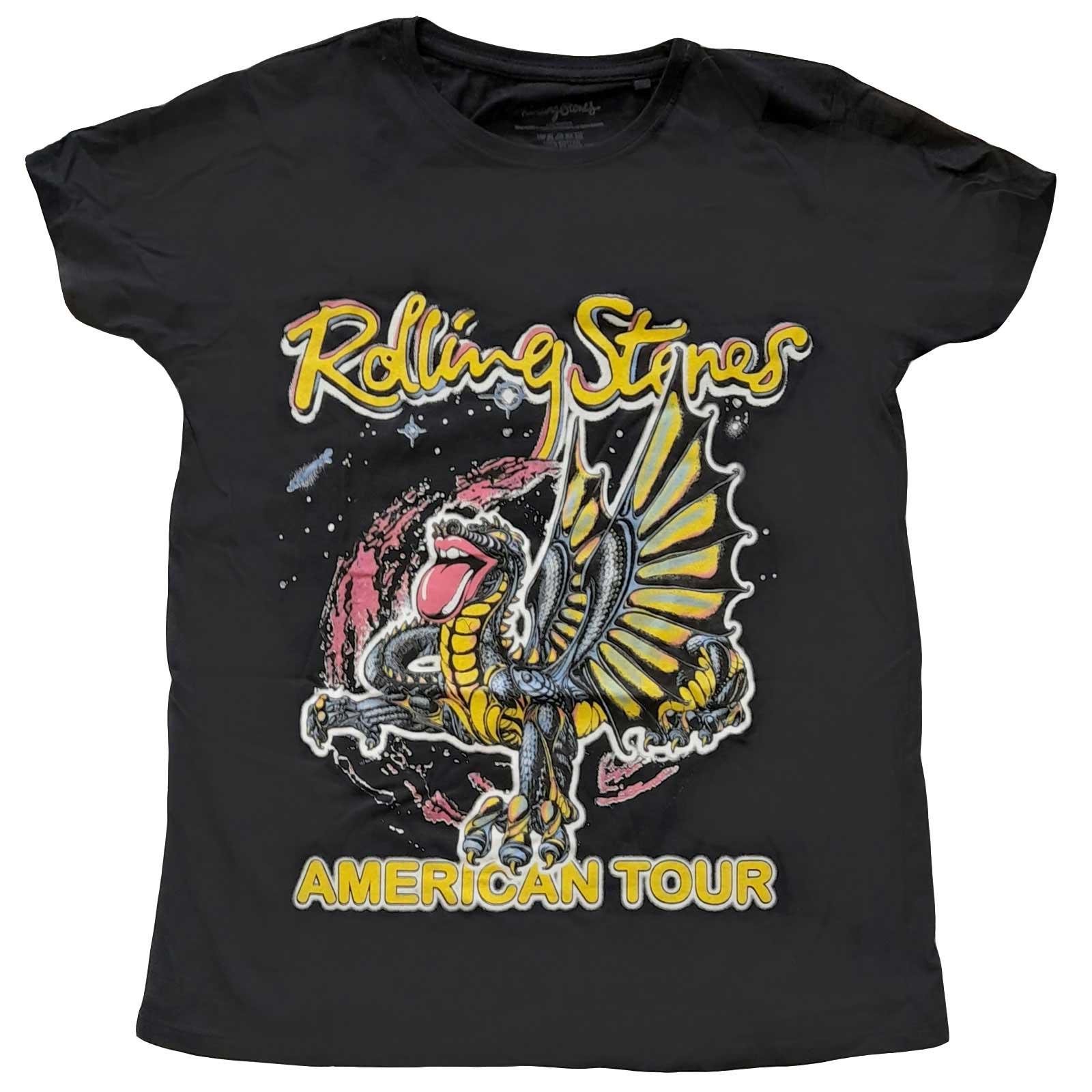 The Rolling Stones Ladies T-Shirt: American Tour Dragon (8)