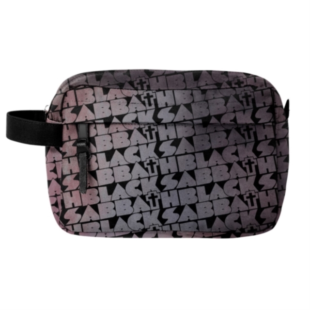 Necessär (wash bag): Black Sabbath - Distress Cross