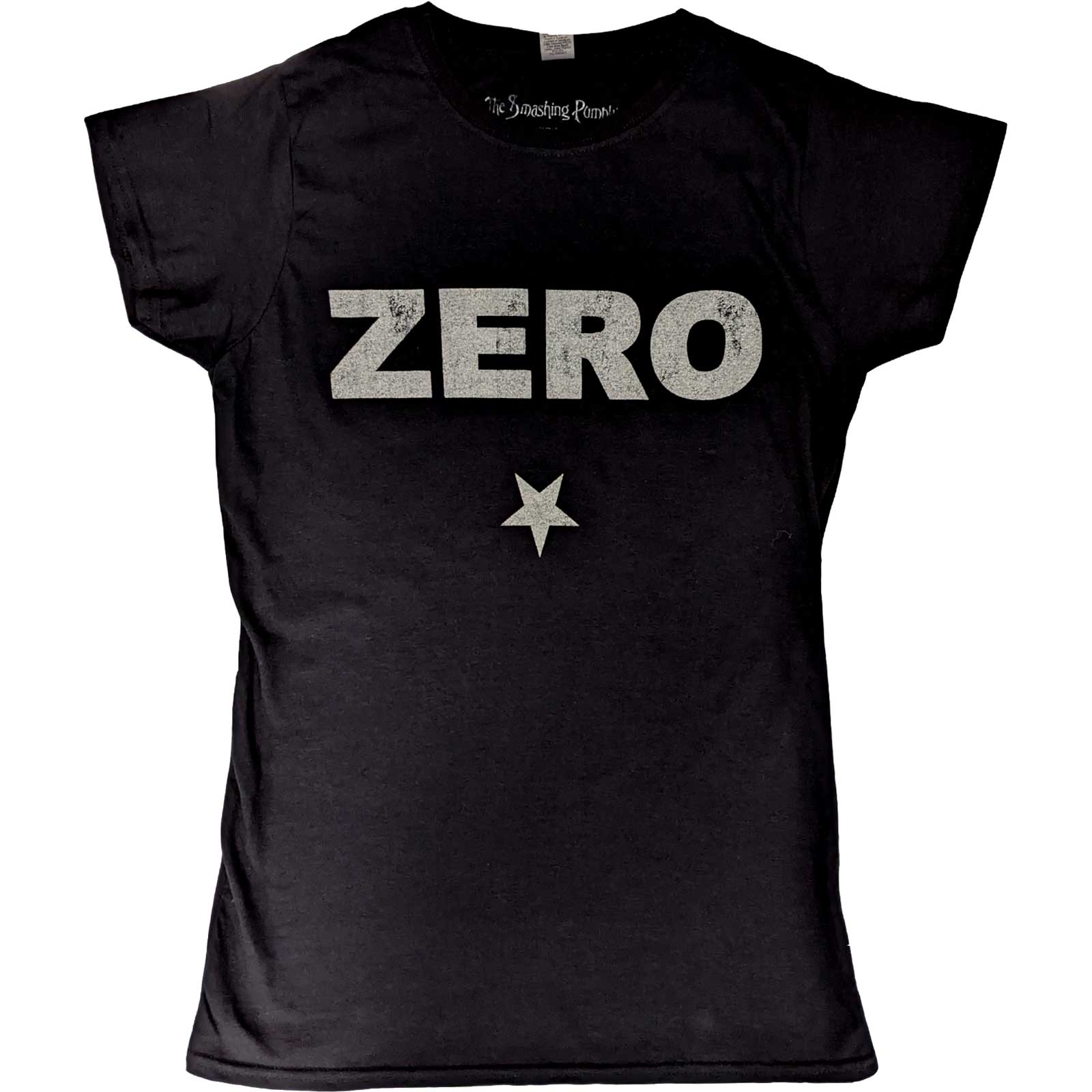 The Smashing Pumpkins Ladies T-Shirt: Zero Distressed (XX-Large)