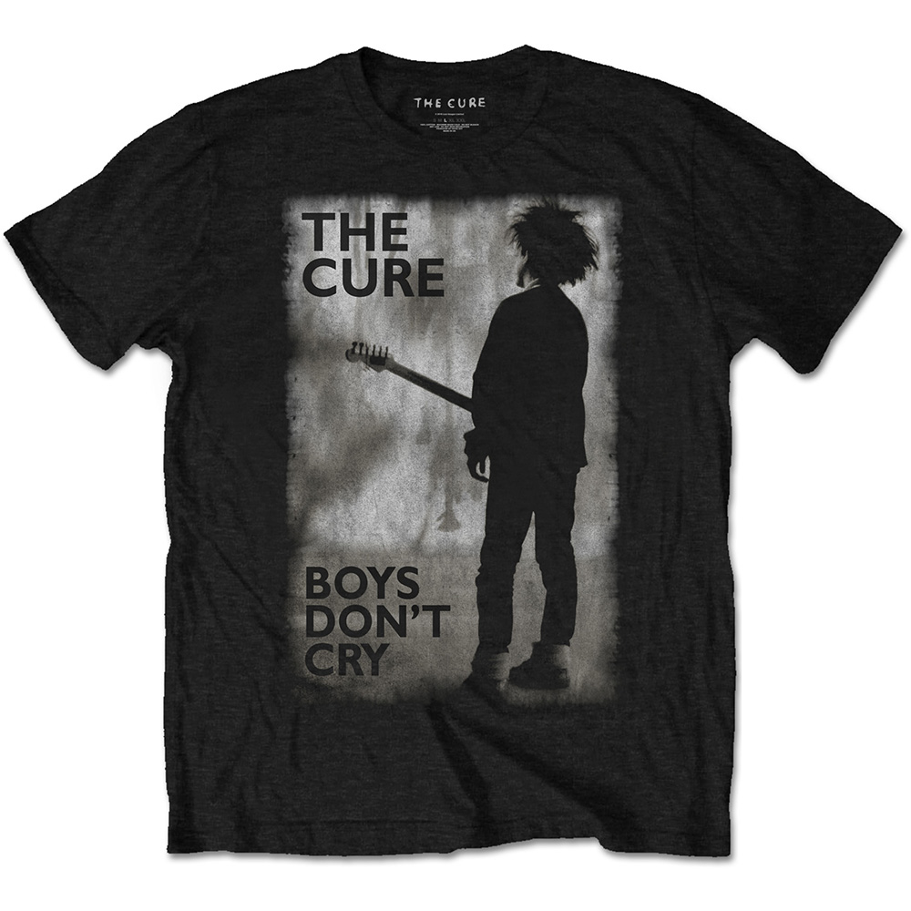 The Cure Unisex T-Shirt: Boys Don't Cry Black & White (Plus Sizes) (XXX-Large)