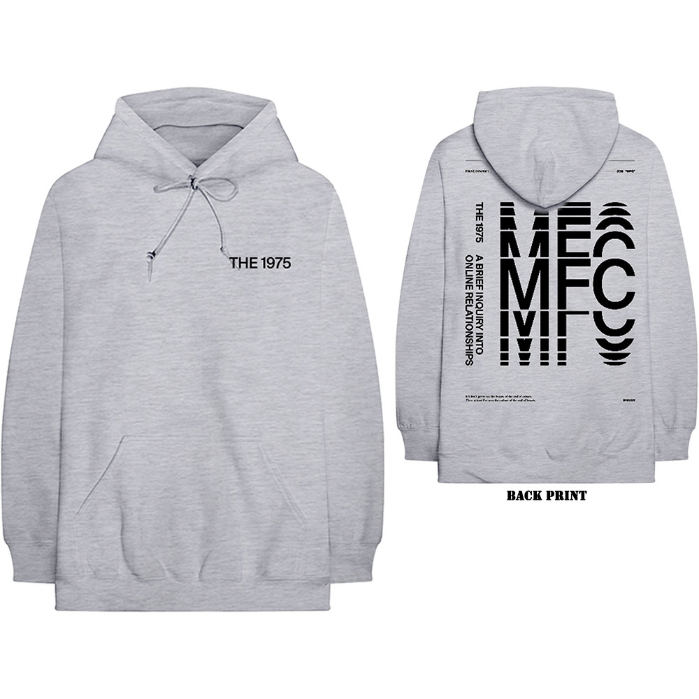 The 1975 Unisex Pullover Hoodie: ABIIOR MFC (Back Print) (XX-Large)