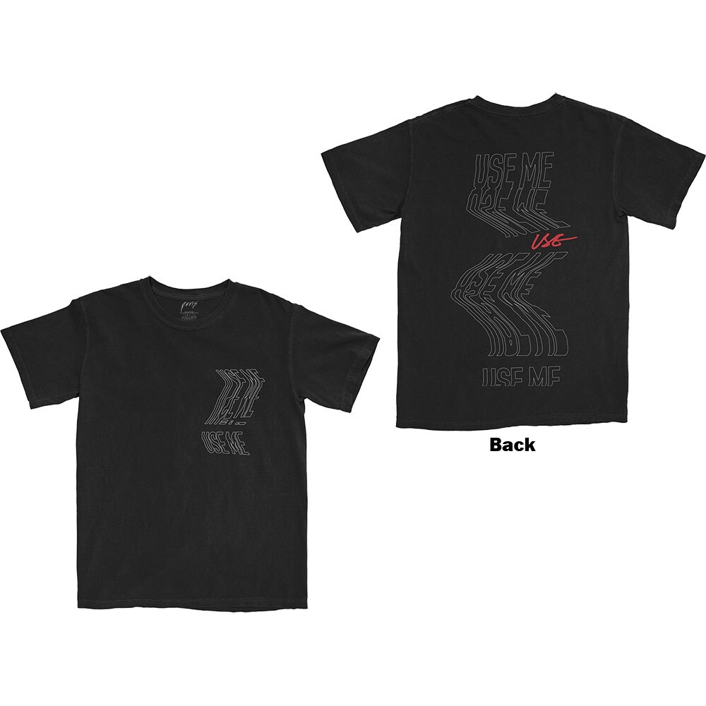 PVRIS Unisex T-Shirt: Use Me (Back Print) (Small)