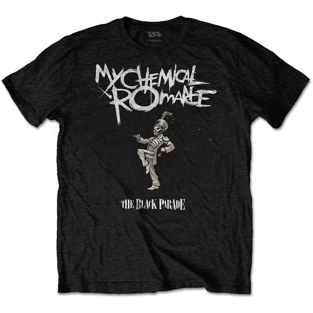 My Chemical Romance Unisex T-Shirt: The Black Parade Cover (Plus Sizes) (XXX-Large)