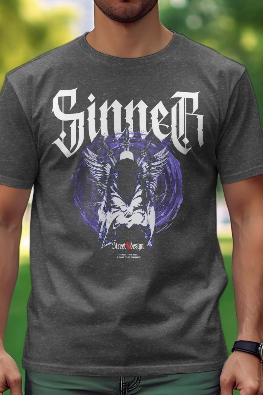 T-shirt: Sinner - Street Design - 2