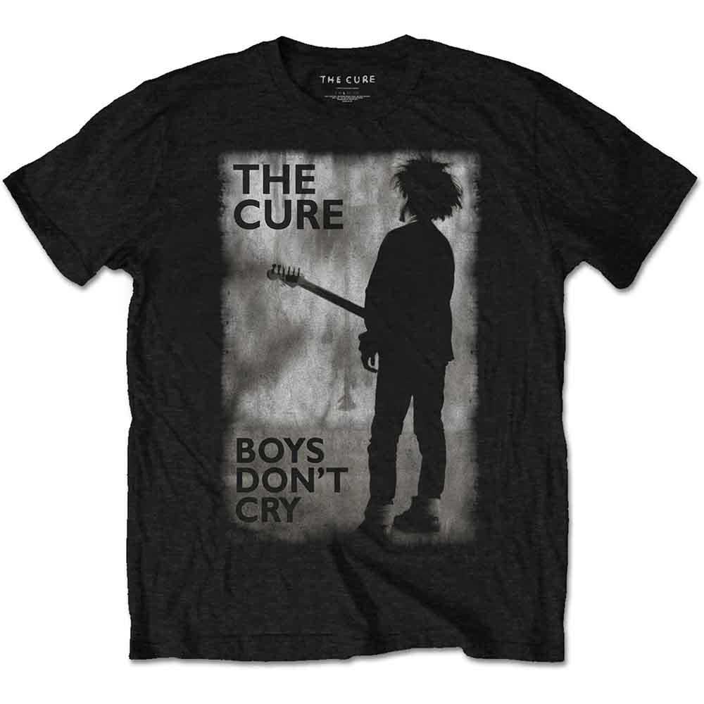 The Cure Kids T-Shirt: Boys Don't Cry Black & White (3-4 Years)