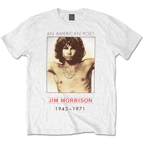 The Doors Unisex T-Shirt: American Poet (Large)
