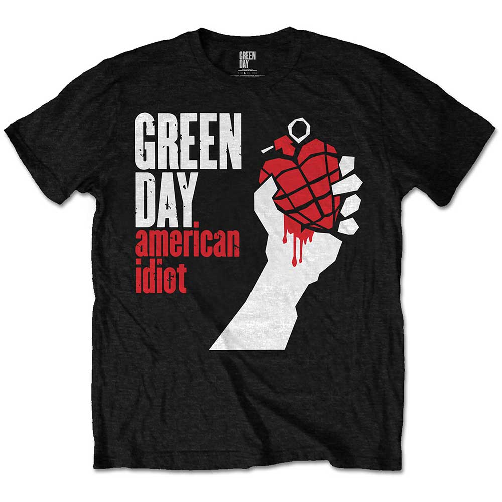 Green Day Kids T-Shirt: American Idiot (5-6 Years)