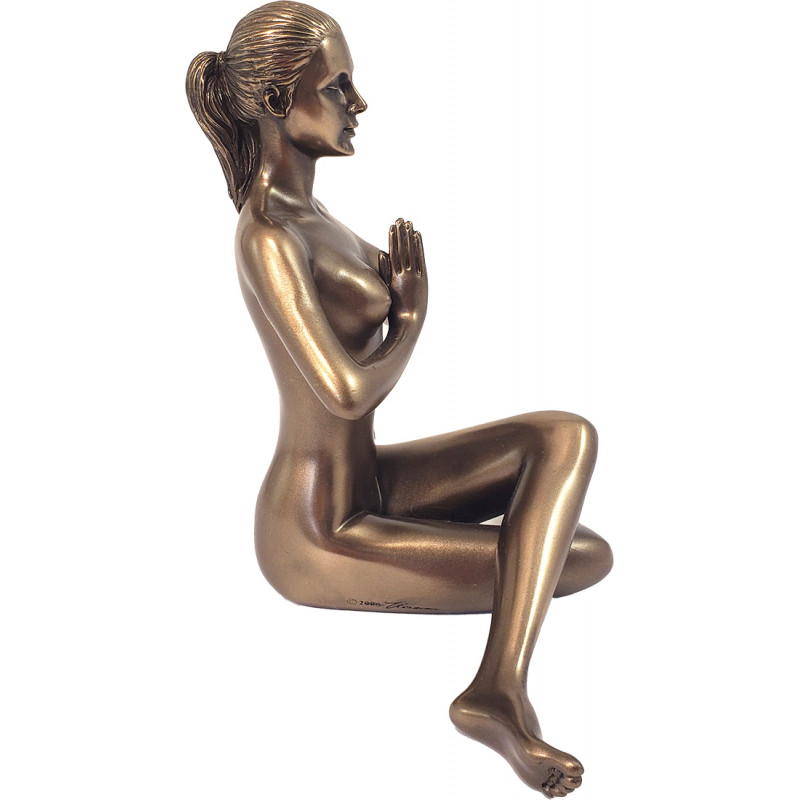 Statuette: Body Talk Yoga – Anjali Mudra (hilsen) 14 cm - 2